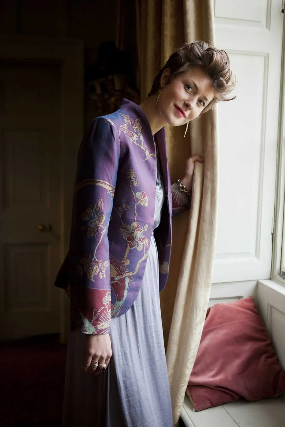 Anya Jacket in Imperial Blue - In Stock Sale