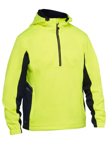 BK6571 Bisley Hi Vis Liquid Repellent Fleece Hoodie