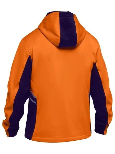BK6571 Bisley Hi Vis Liquid Repellent Fleece Hoodie