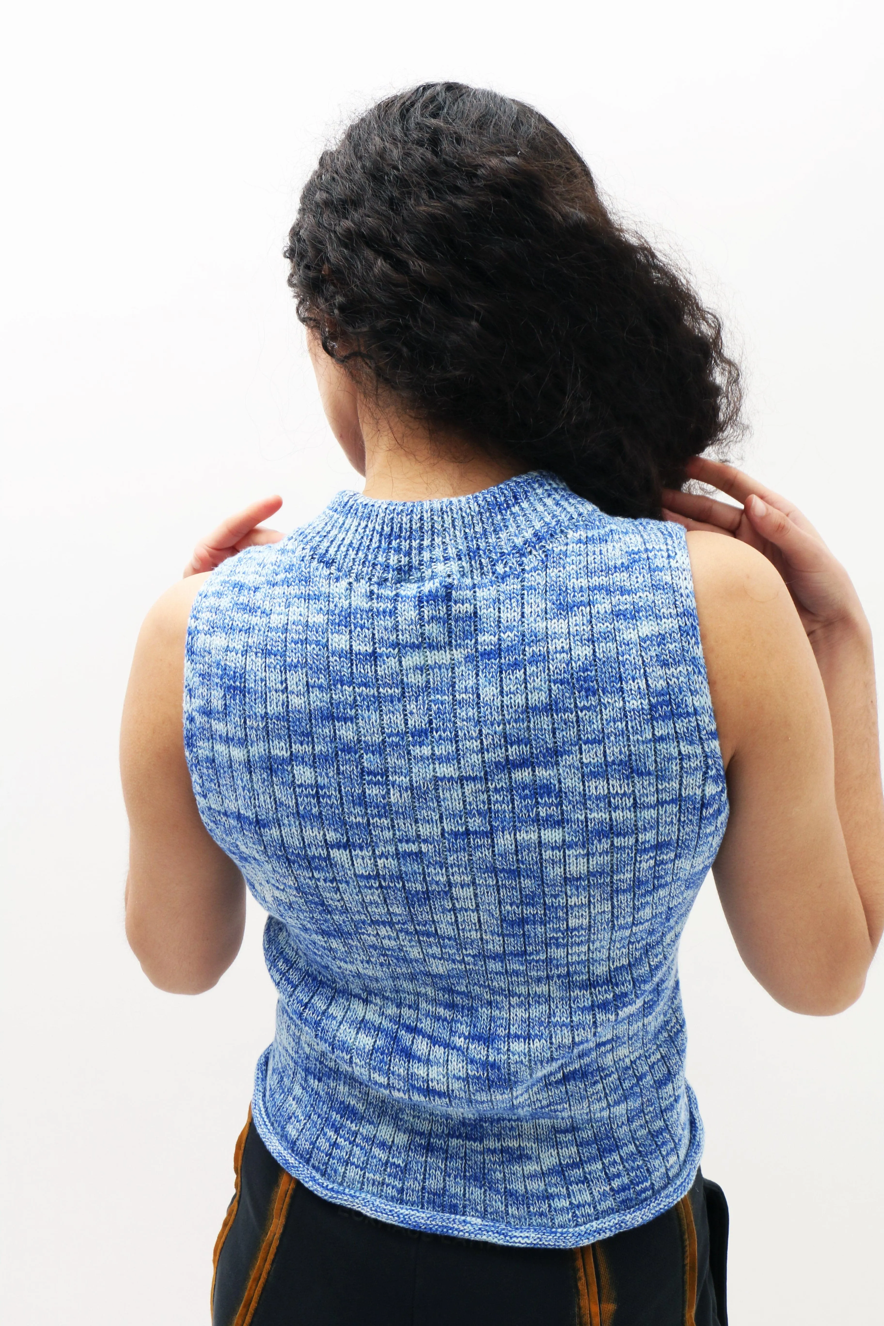 Blue Drip Top