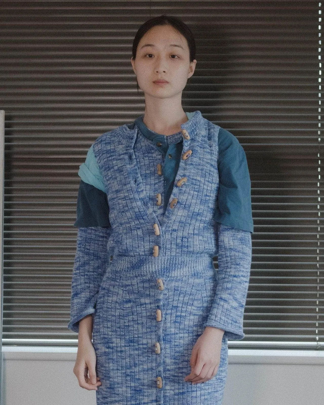 Blue Drip Top