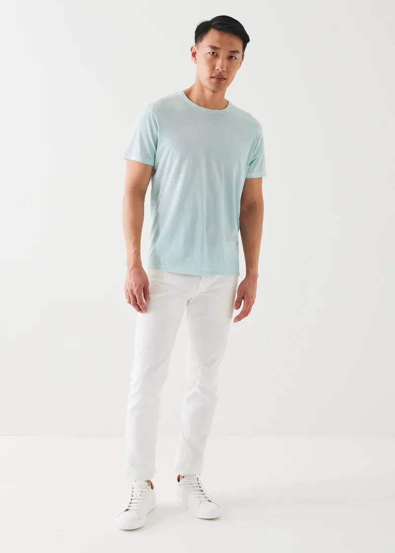 Celery Pima Spray Wash T-Shirt - Patrick Assaraf