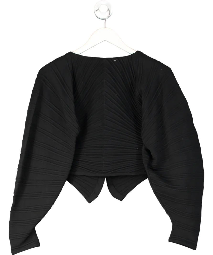 Cult Gaia Black Blair Cardigan UK S
