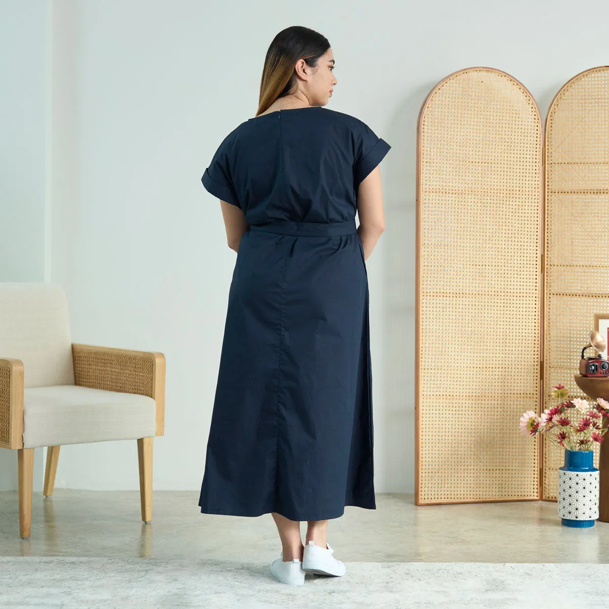 Dolman Flowy Maxi Dress
