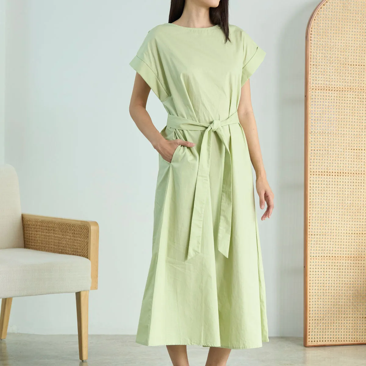 Dolman Flowy Maxi Dress