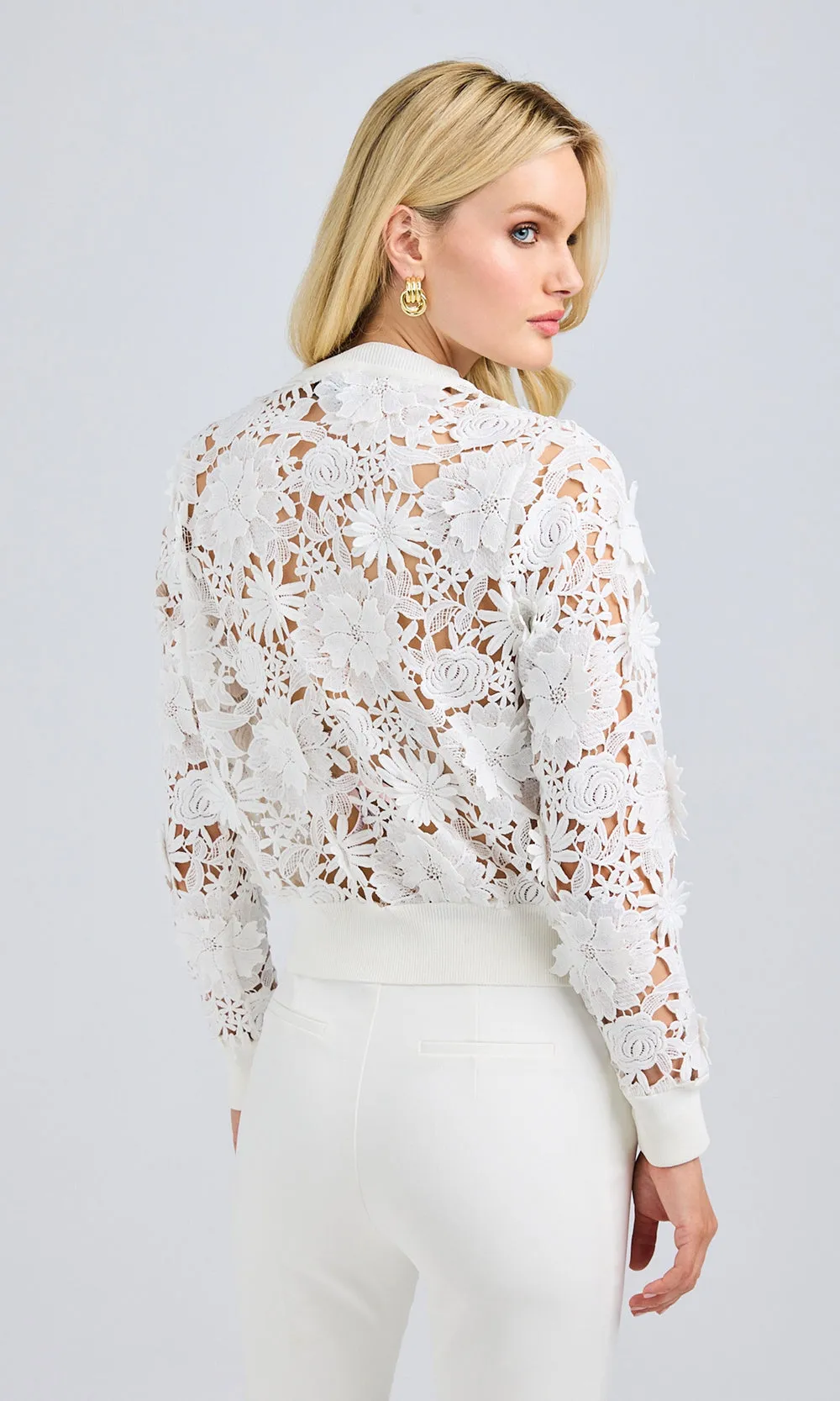 Erin 3D Lace Cardigan