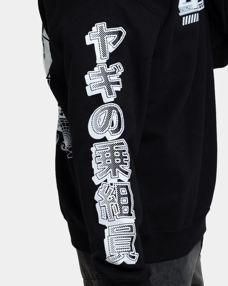 Goat Crew Anime Crewneck Black