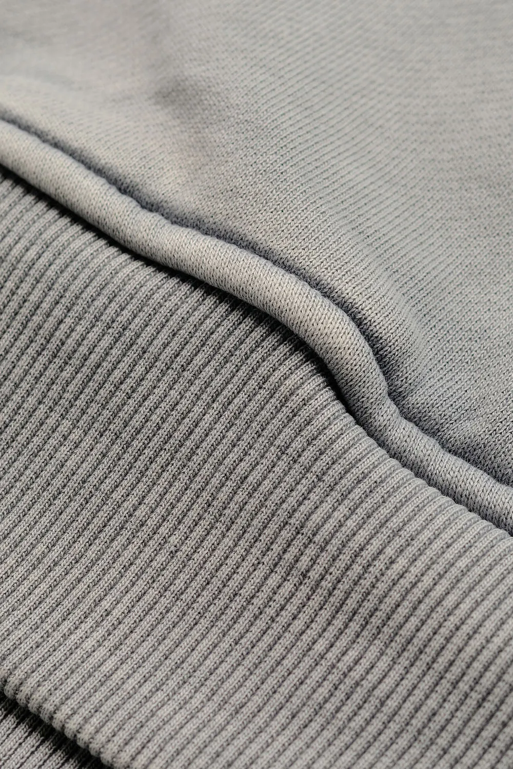 Grey Faded Smiley Originals Hoodie