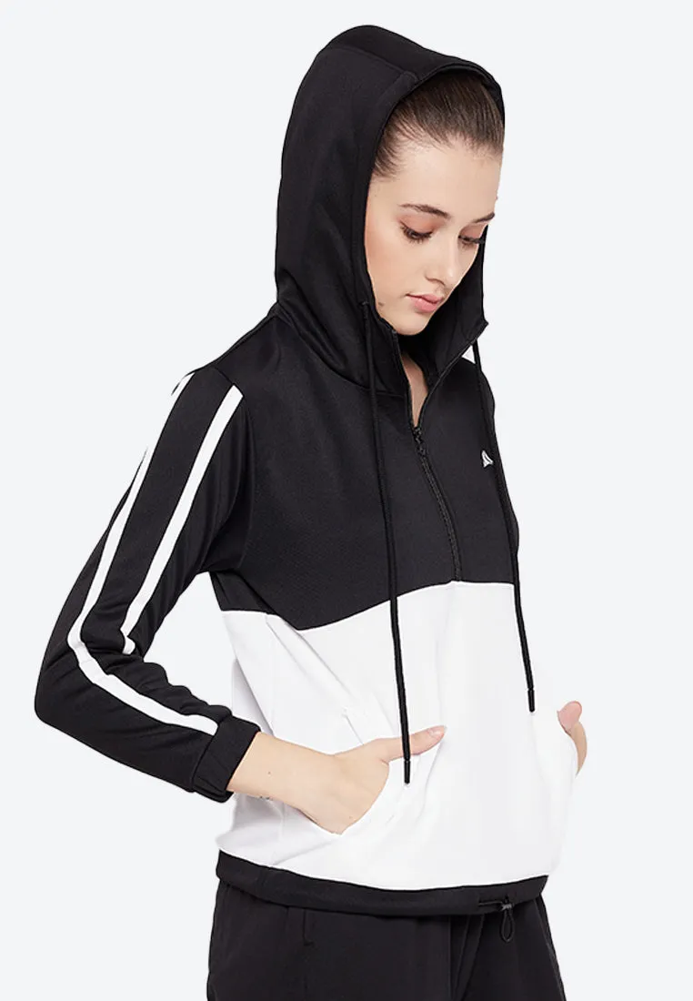 Half Zip Up Hoodie