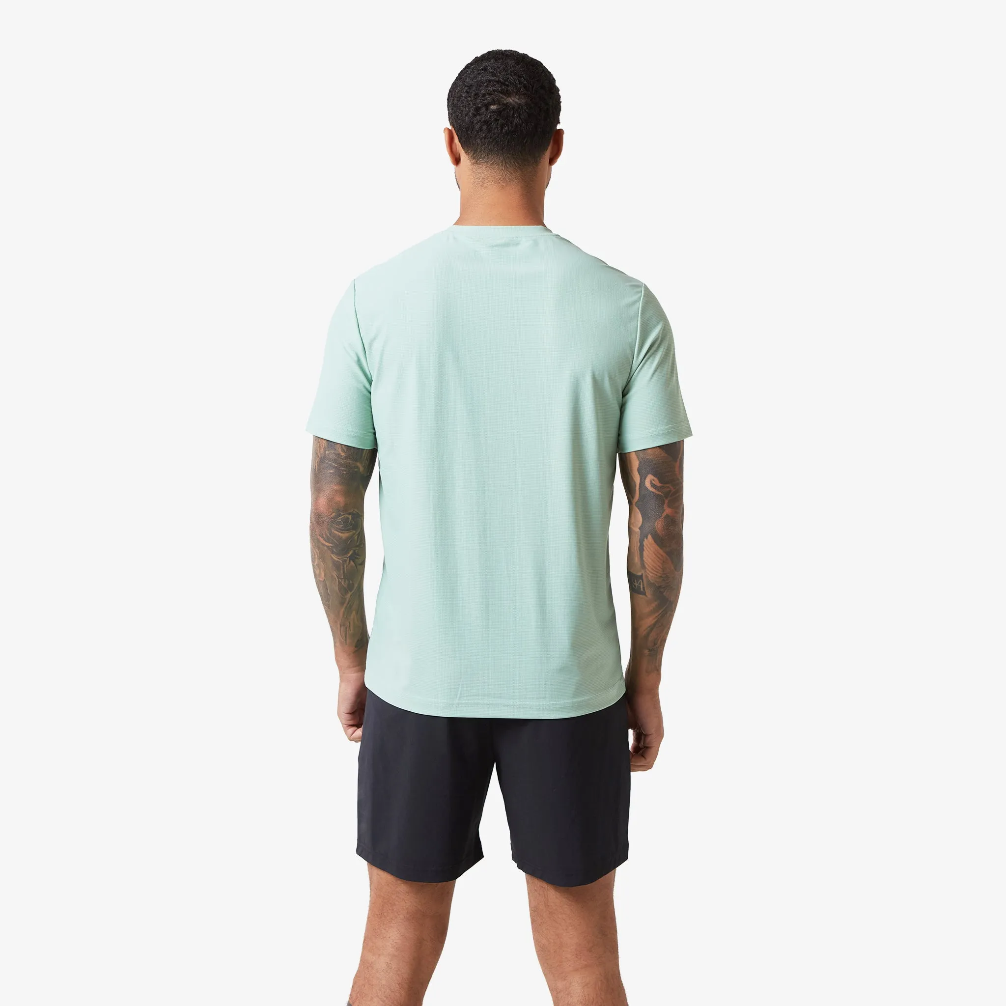 Heat Seal Zip Block Pocket T-Shirt | Sage