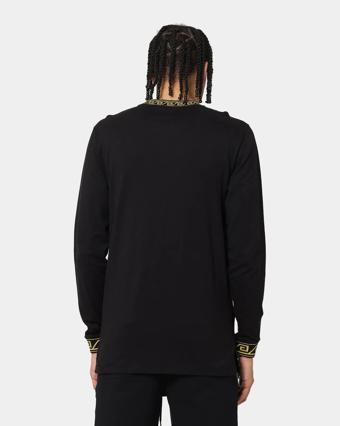Last Kings Territorial Rib Long Sleeve T-Shirt Black