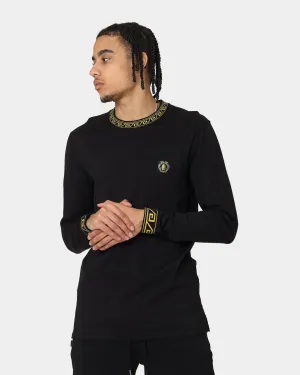 Last Kings Territorial Rib Long Sleeve T-Shirt Black