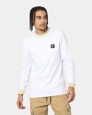 Last Kings Territorial Rib Long Sleeve T-Shirt White