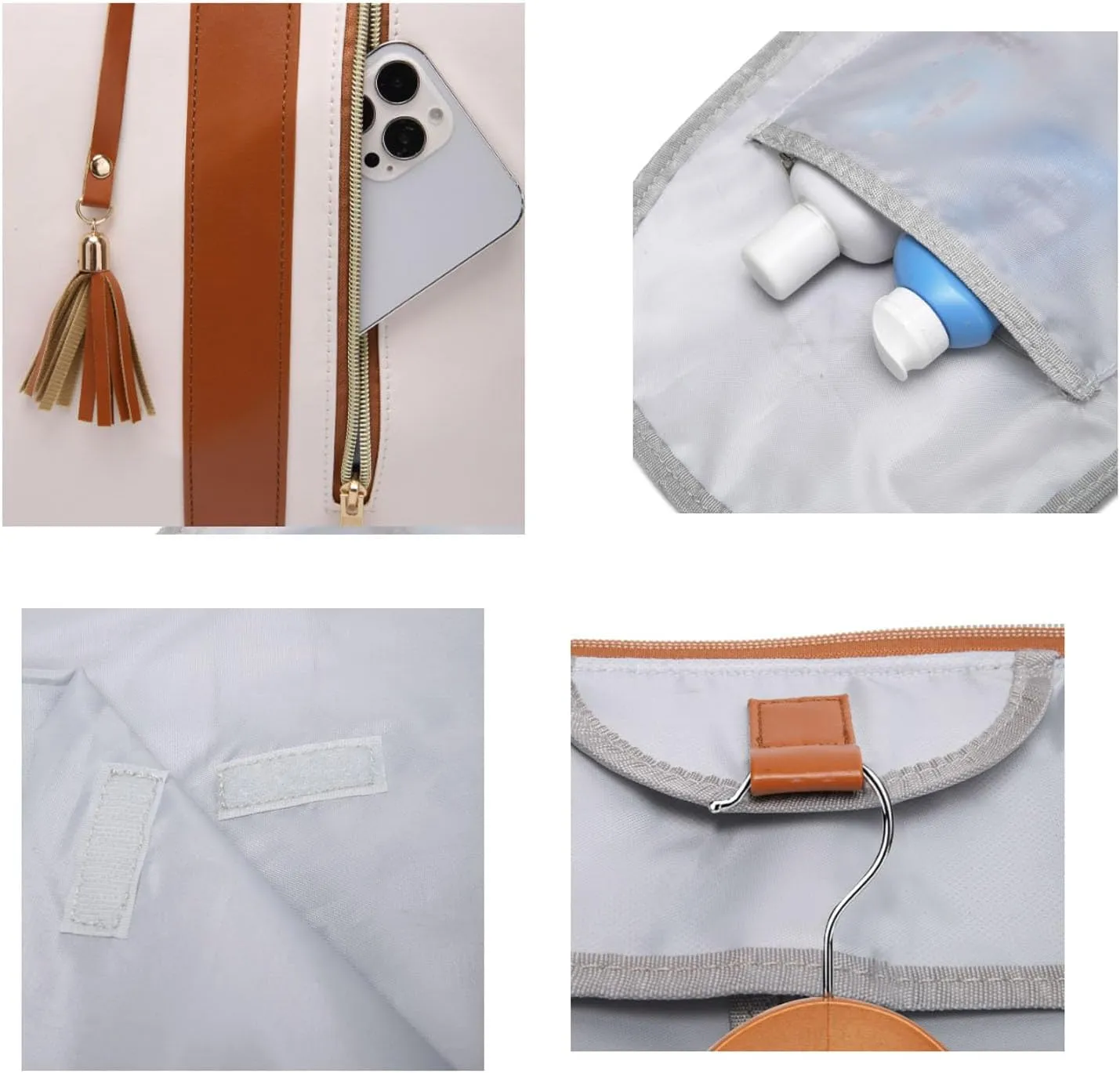 Luux Travel Bag, Luux Duffle Travel Bags, Luux Bag, Travel Duffel Bags for Women (white)