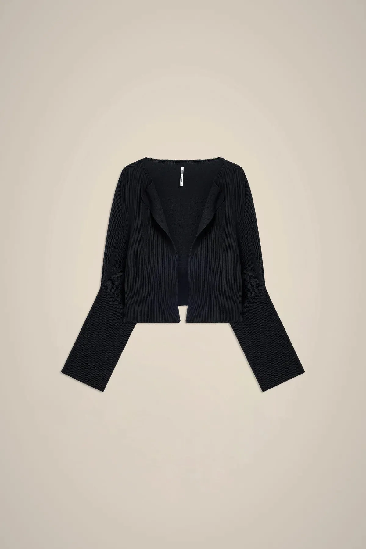 Ottoman Cardigan - Nero