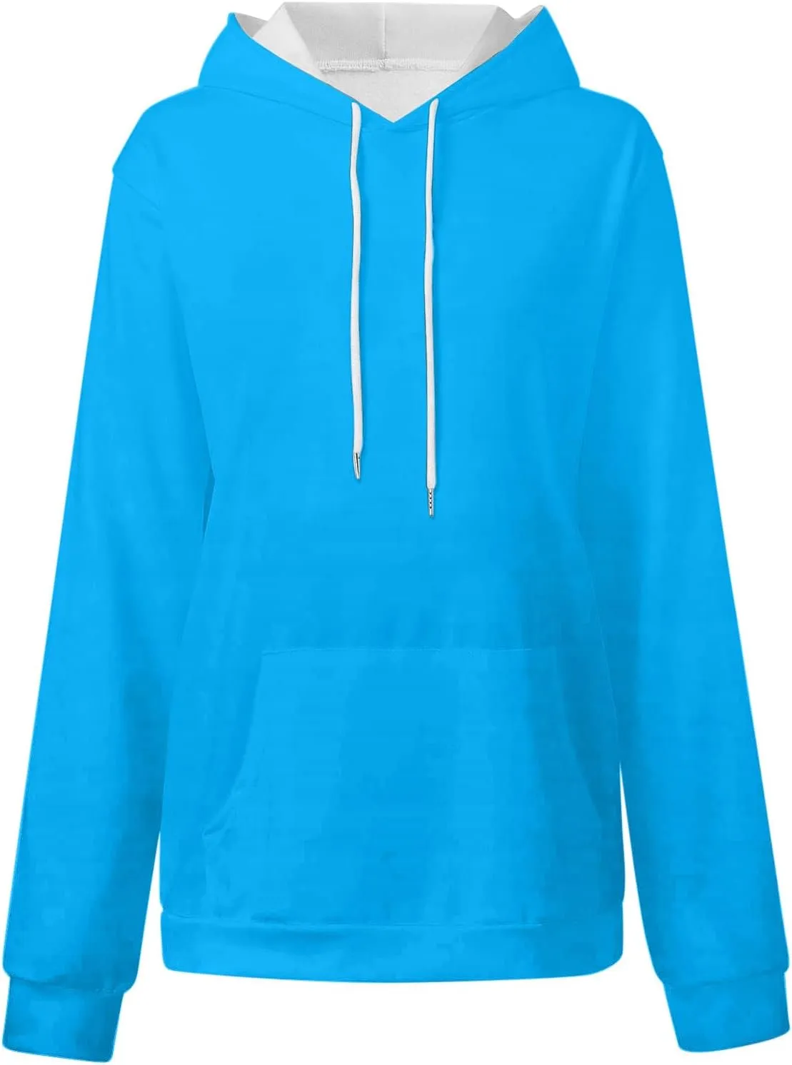 Oversized Hoodie For Women Trendy 2023 Fall Outfits Solid Long Sleeve Comfy Pullover Tops Dressy Casual Y2K Clothes