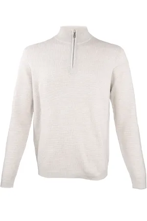 Raffi "The Ian" Waffle Sweater Oat