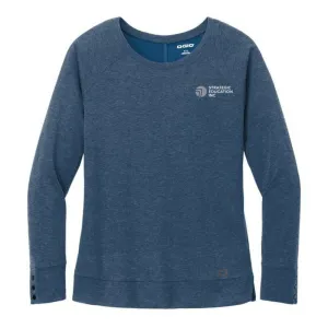 SEI OGIO Ladies Command Long Sleeve Scoop Neck - Spar Blue