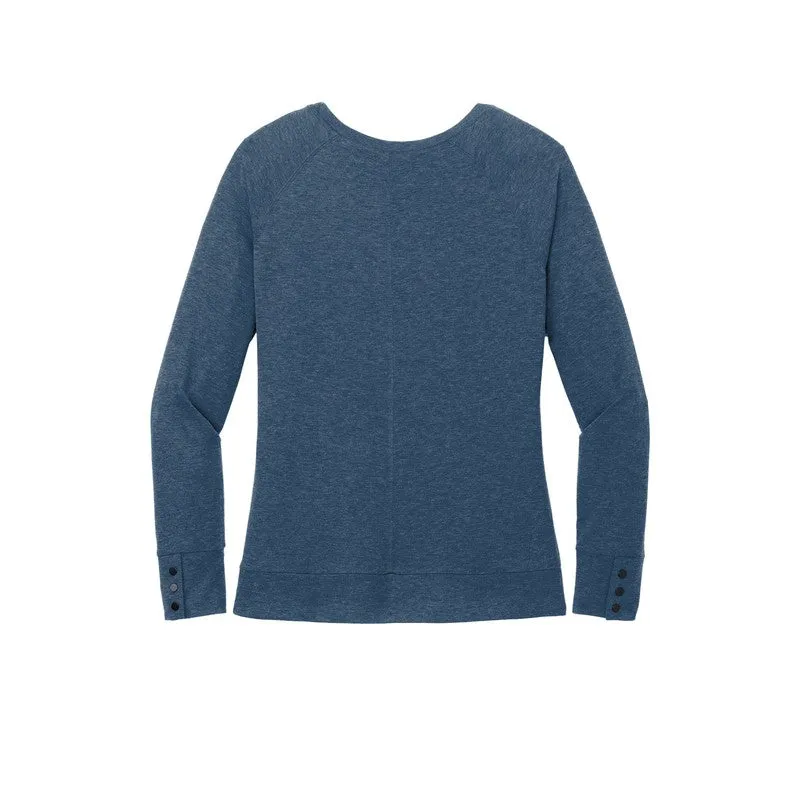 SEI OGIO Ladies Command Long Sleeve Scoop Neck - Spar Blue