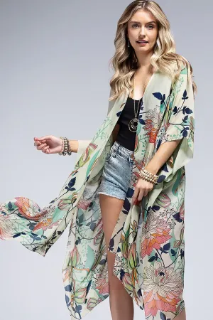 Spring Field Kimono
