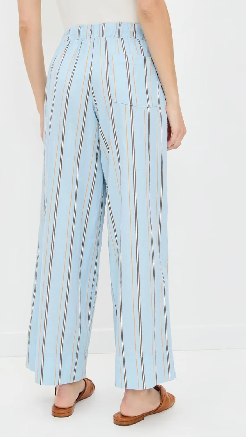 Stateside Women's Column Stripe Poplin Pants