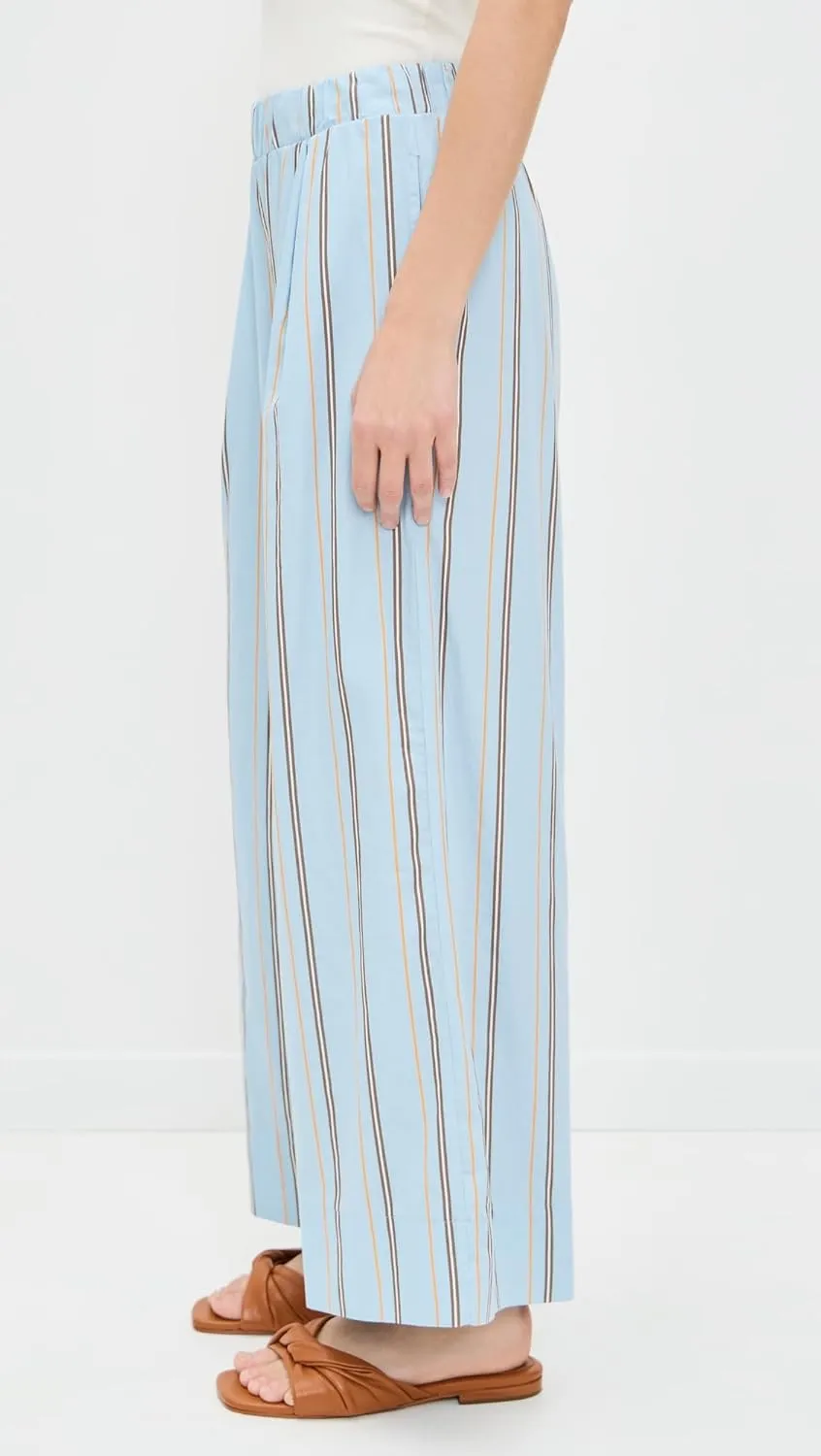 Stateside Women's Column Stripe Poplin Pants