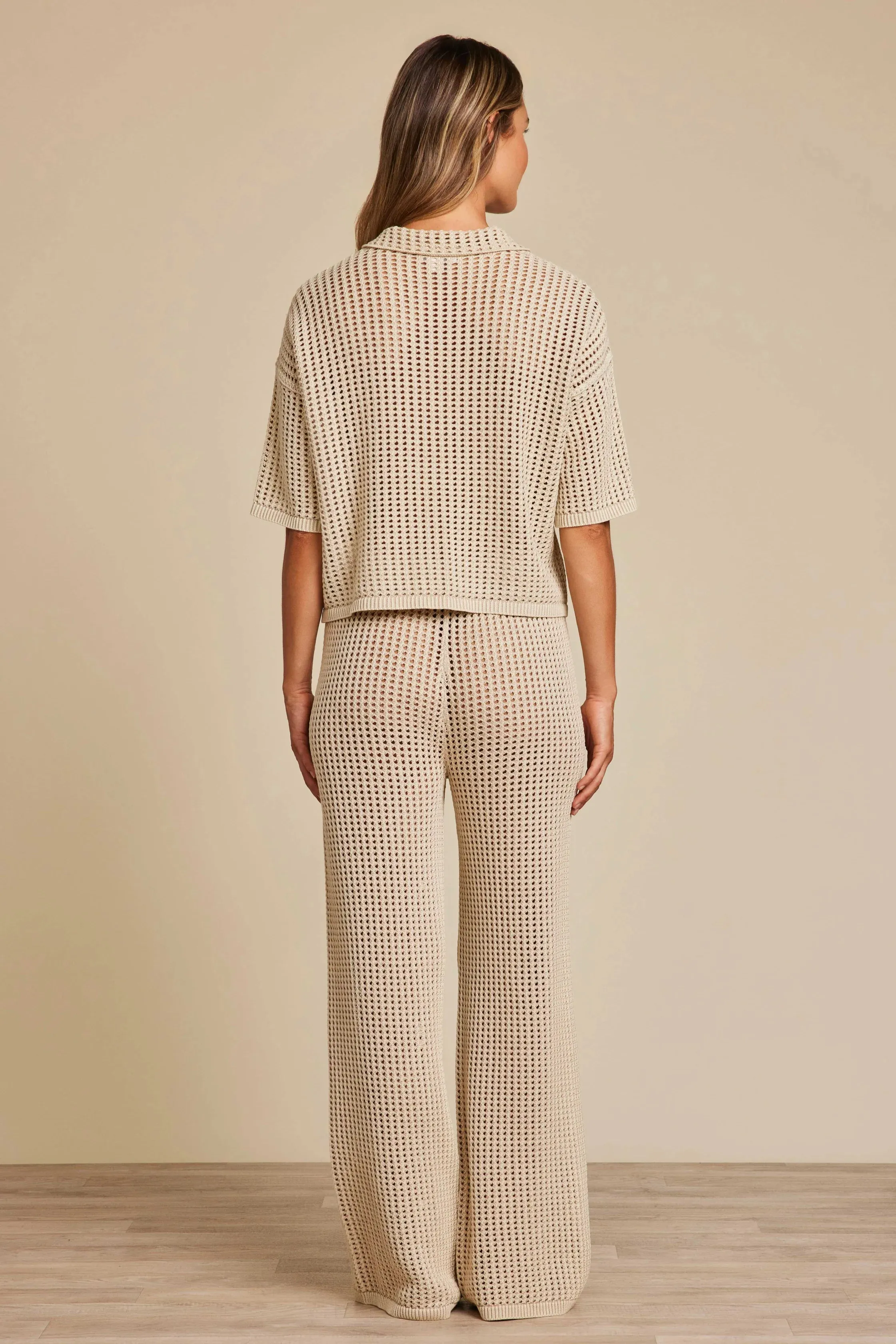 Sunbleached Button Short Sleeve