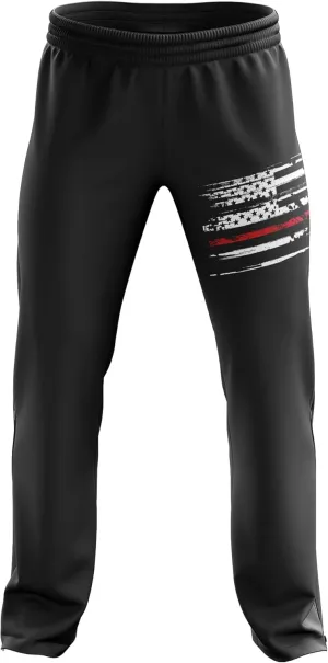Tactical Pro Supply American Flag Sweatpants - Bottom Sweat Pants Joggers for Men and Women Fitness Workout Athletic Pants