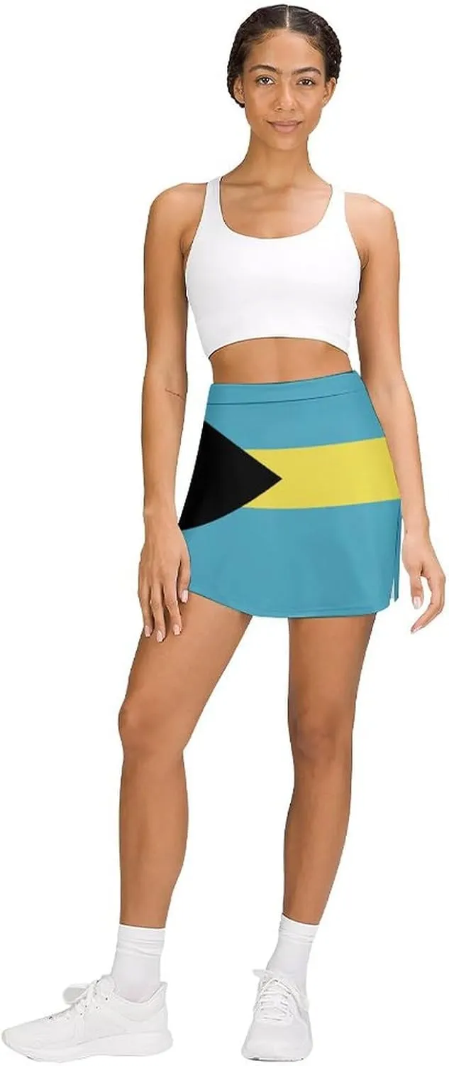 TAIZIYEAH Korean Flag Tennis Skirts for Women Athletic Golf Skorts Business
