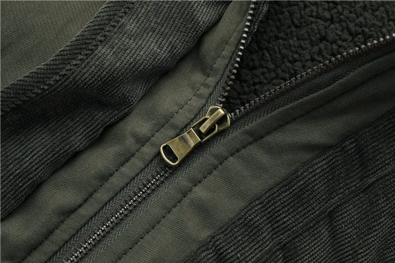 West Louis Polar Winter Thicken Velvet Hooded Parka