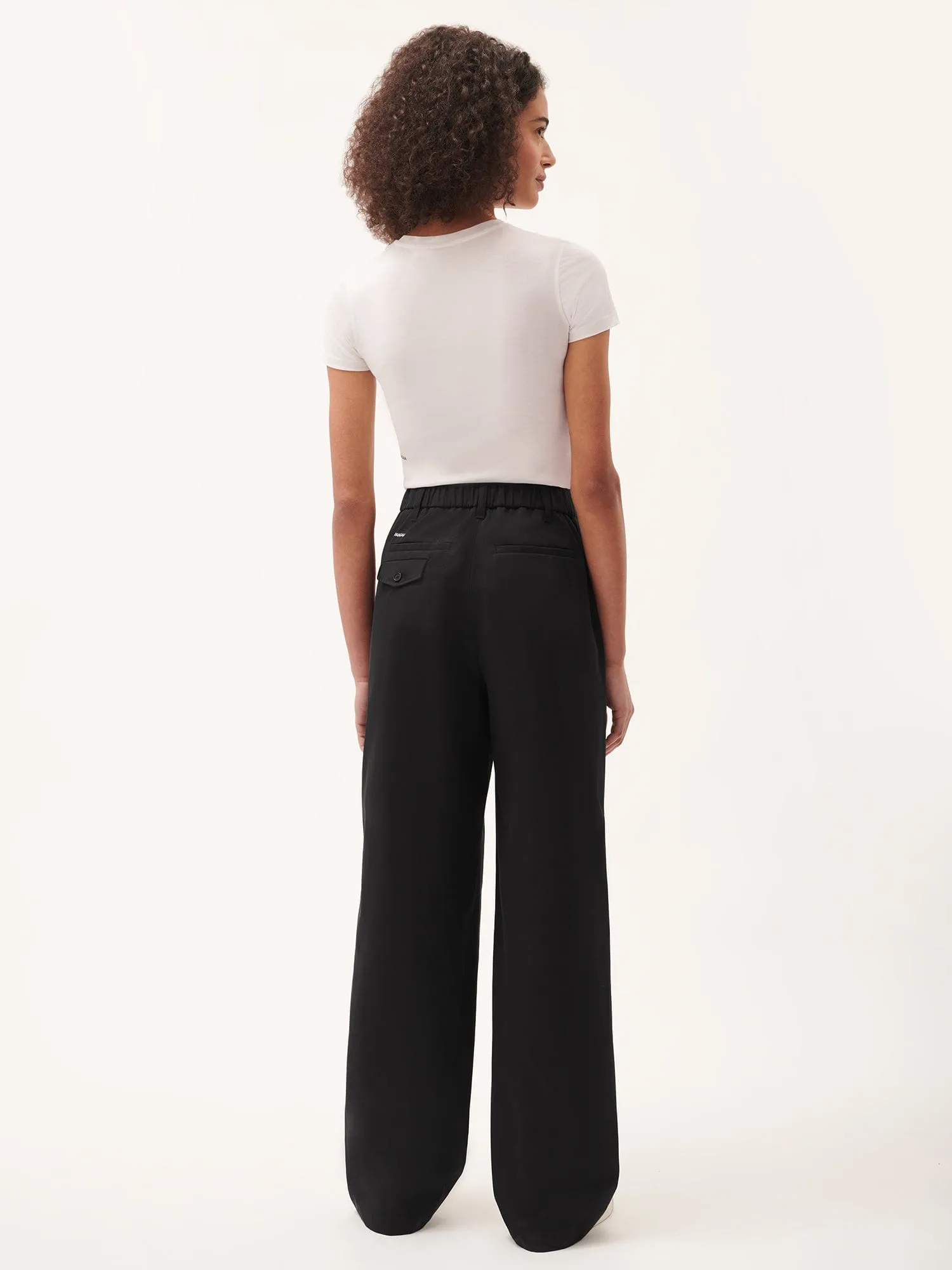 Womens DNA Straight Leg Trousersblack