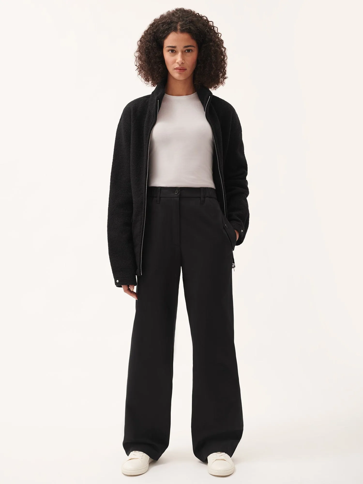 Womens DNA Straight Leg Trousersblack